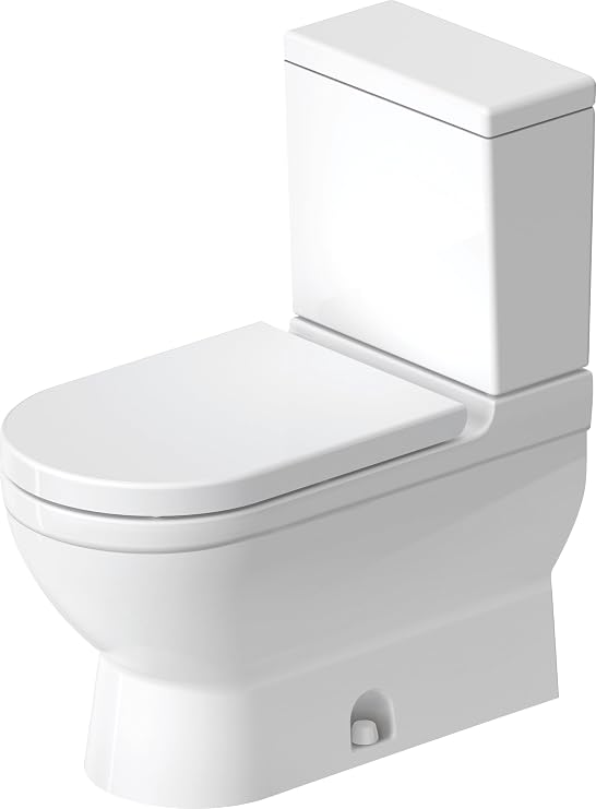Duravit Starck 3 Two-Piece Toilet Kit White with Seat