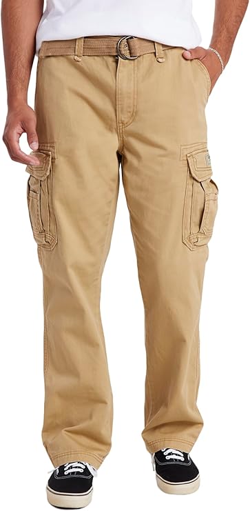 UNIONBAY Men's Survivor Iv Relaxed Fit Cargo Pant-Reg and Big and Tall Sizes