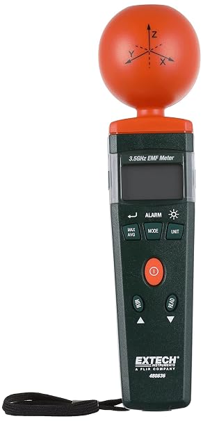 Extech 480836 RF EMF Strength Meter High Frequency measurement for EMF (50MHz to 3.5GHz)