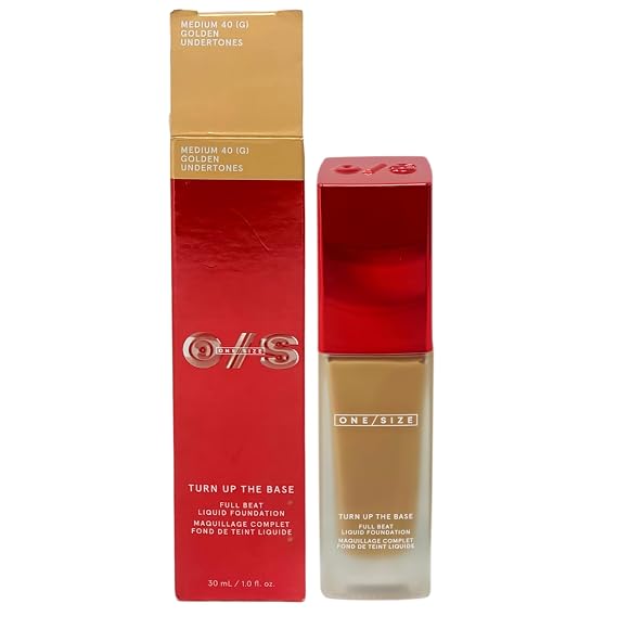 One Size Turn Up The Base Liquid Foundation - Medium 40 (G), 30 mL / 1 fl oz
