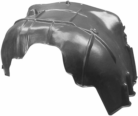 Inner Liner Wheel Front Left for Chevy for Silverado 1500 4.3L&5.3L&6.2L 2014-2015 Plastic 1pc Black Matte