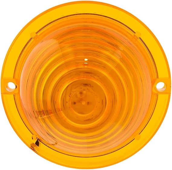 United Pacific 38278 13LED Beehive Truck-Lite Style Cab Light, Polycarbonate Lens, Sealed Housing, DOT/SAE P2, IP67 Amber LED/Amber Lens - ONE Unit