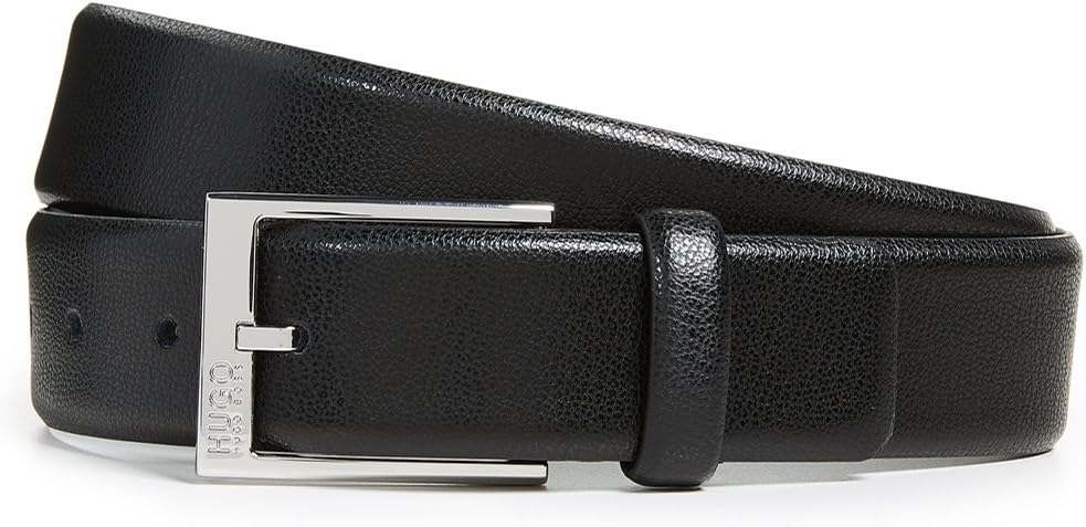 BOSS Men's Gellot Grainy Leather Belt