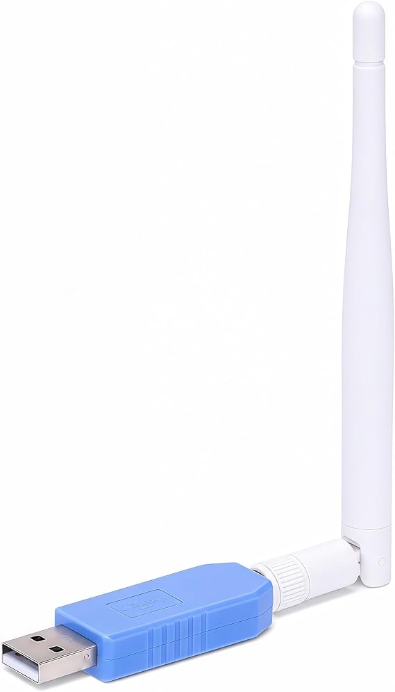 ZigBee 3.0 USB Dongle, Compatible with Connect ZBT-1 | Works with Home Assistant, Zigbee2MQTT & ZHA, supports pop-up pairing, firmware updates, and 3dBi external antenna