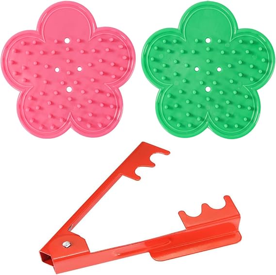 Thorn Remover for Roses,3Pcs Rose Thorn Remover,Thick Silicone Rose Thorn Stripper,Rose Stem Leaf Thorn Stripper for Flower Shops, Home Gardening
