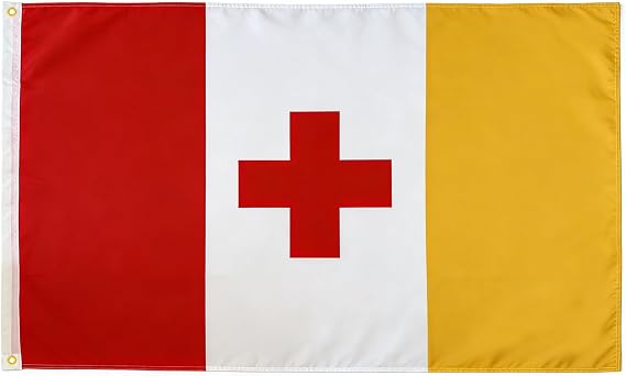 King Greek Kappa Alpha Order Official 3' X 5' Flag Beautiful Greek Decor for Fraternity Houses High-Quality College Flags for Indoor and Outdoor Use