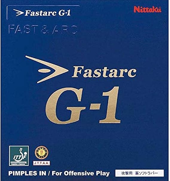 Nittaku NR8702 Fastakk G-1 Table Tennis Rubber Soft Back Tension