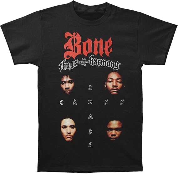 Bone Thugs - N - Harmony Men's Crossroads #2 T-Shirt Black