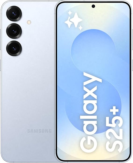 Samsung Galaxy S25+ AI Smartphone, Galaxy AI, 12GB Memory, 512GB Storage, 50MP Camera, Icy Blue, (UK Version)