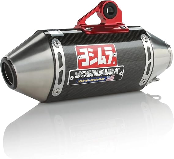 Yoshimura 961-3202 Rs-2 Header/Canister/End Cap Exhaust System Ss-Cf-Ss