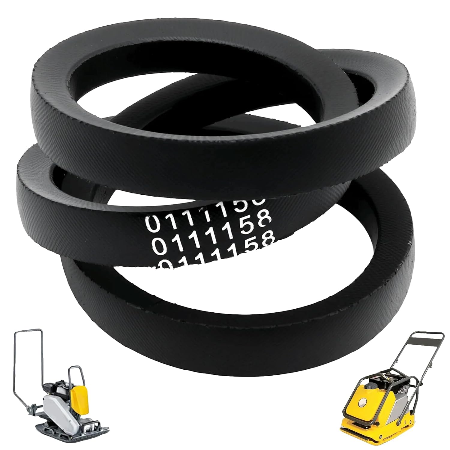 ドライブベルト プレート コンパクター タイミングベルト Wacker Neuson 新旧モデル プレートコンパクター WP1550 WP1540 交換用 0111158 500001158 5100044733