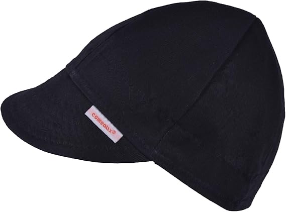 Comeaux Caps Reversible Welding Cap Solid Black