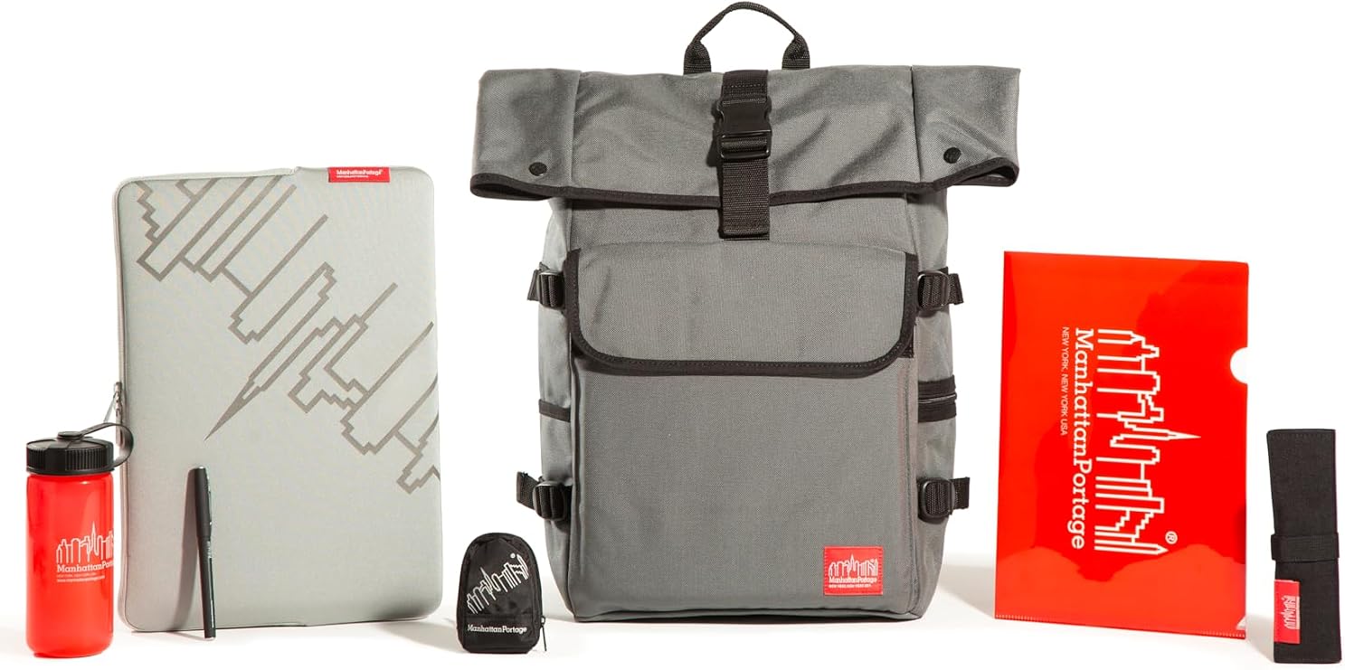 Manhattan Portage Back To School Silvercup Backpack Complete Bundles With Durable And Essential Supplies