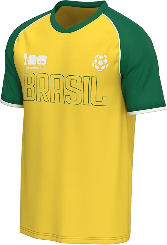 Outerstuff FIFA World Cup 2026 Mens Soccer Raglan Top