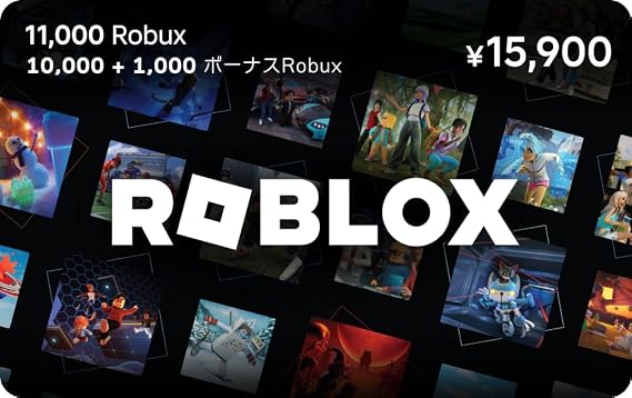 Robloxギフトカード - 11000 Robux 限定バーチャルアイテムを含む オンラインゲームコード ロブロックス |オンラインコード版