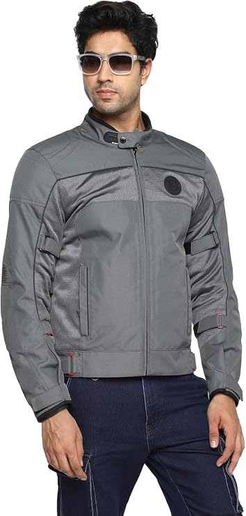 Royal Enfield Explorer V3 Men's Riding Jacket, Motorcycle Full Body Protective Gear, Armored Touring Biker Jacket