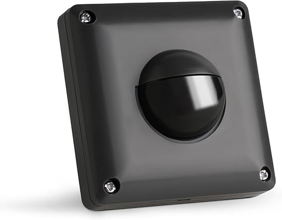 SEBSON PIR Sensor Light Switch Outdoor Wall Flush Mounted - LED suitable