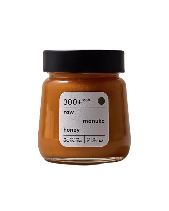ACTIVIST Raw Manuka Honey 300+MGO | Product of New Zealand | Certified Non-GMO | BPA-Free Jar (10.2 oz) Packaging May Vary
