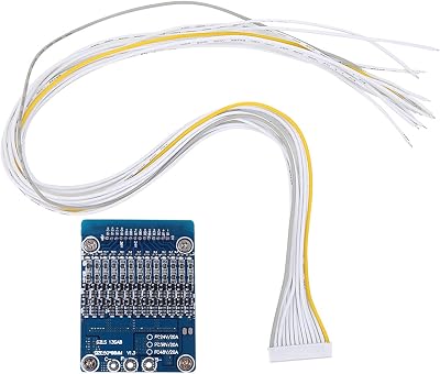 13S 48V 20A Lithium Battery Board, PCB Board with Balance for Li-ion Lithium Battery Cell