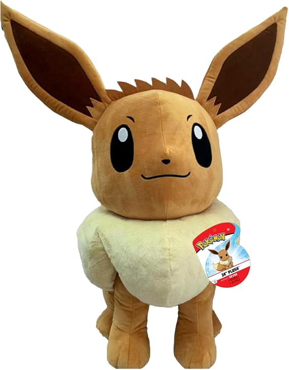 PoKeMoN 37184 Plush Eevee 61 cm, Brown