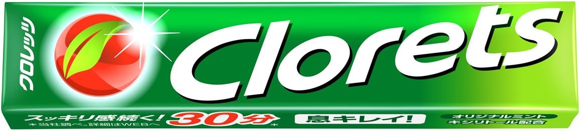 Mondelries Japan Cloretz XP Gum Original Mint 14 Tablets x 20 Packs