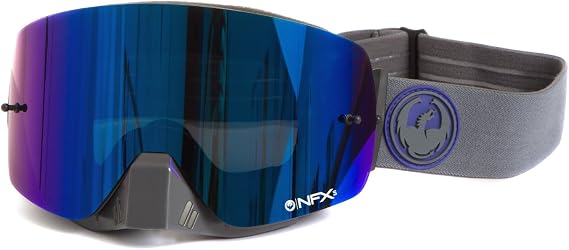 Dragon Alliance 722-1769 NFXS Goggle Carbon w/Dark Smoke/Blue Lens
