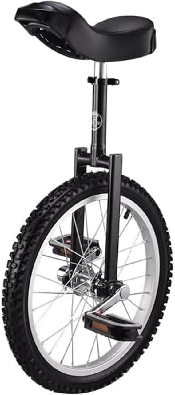 Competition Buildable Unicycle | 16, 18, 20 Inch Size Selectable | For Adults, Kids, Students | Lightweight Aluminum Frame | Includes Training Wheel Option | For Physical Education Classes and
