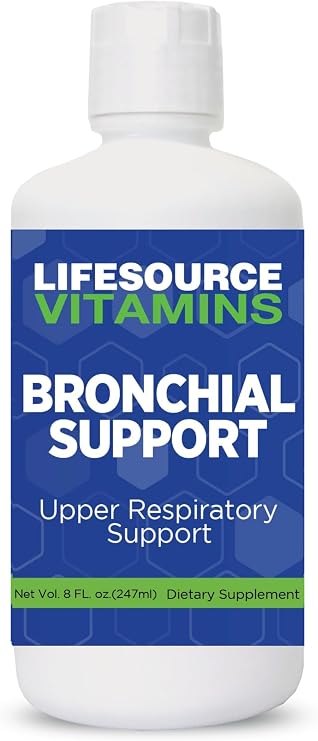 LifeSourceVitamins Bronchial Support Liquid 8 oz 45 Servings