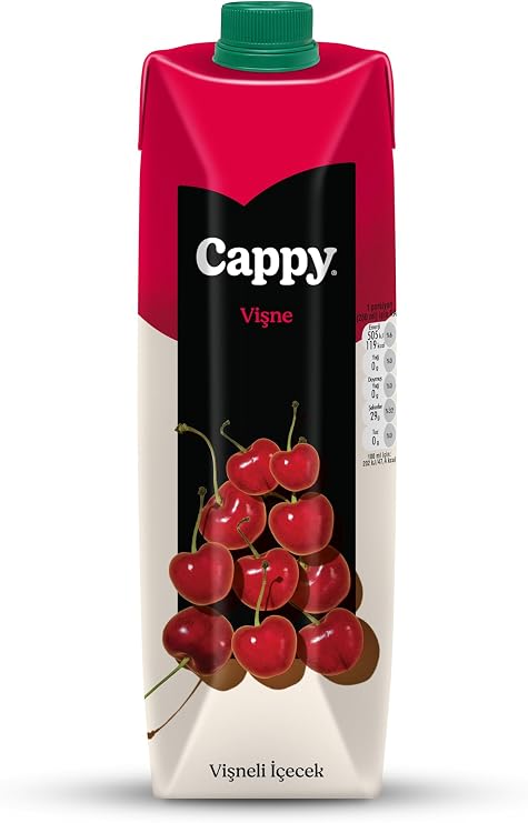 Cappy Vişneli İçecek Karton Kutu 12x1 L