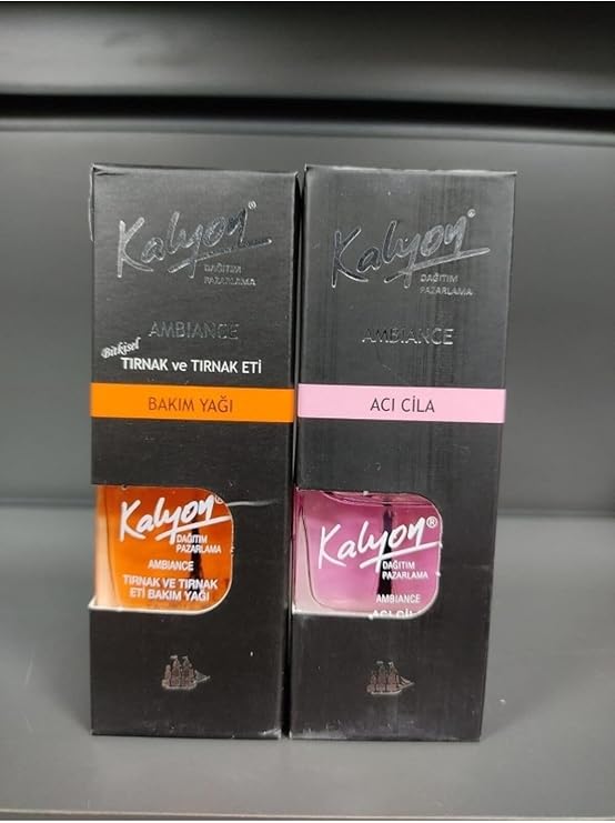 Kalyon Tırnak Yemeyi Önleyici Acı Cila 11 ml + Bakım Yağı 11 ml Set