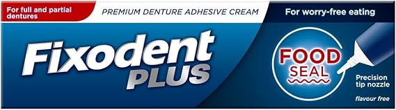 Fixodent Denture Adhesive Cream - Food Seal