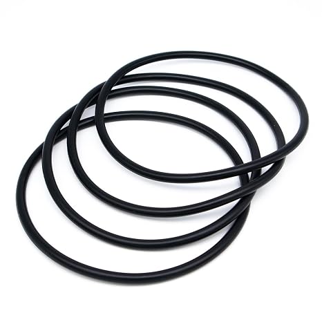 PPF310KIT O-Rings 466164, Replacement for Miller Little Giant Plastic Poultry Founts PPF3 PPF5 PPF7, Black Rubber Seals, 4 Pack