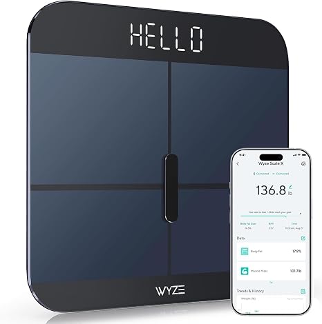 Wyze Smart Scale X Black