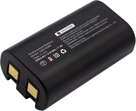 Replacement Battery for DYMO LabelManager280 260P LabelManager PnP,1815990 Compatible with 3M PL200, fits Part No DYMO S0895880 S0915380 W003688 14430 1758458,7.4V Li-ion 650mAh/4.81Wh