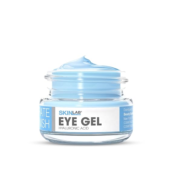 SKIN LAB Hydrate & Replenish Eye Cream Hydrating Eye Gel Cream with Hyaluronic Acid & Marine Extracts, Moisturizes & Revitalizes Under Eyes, 0.5 oz