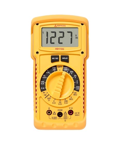 Amprobe HD110C IP67 Heavy Duty Multimeter