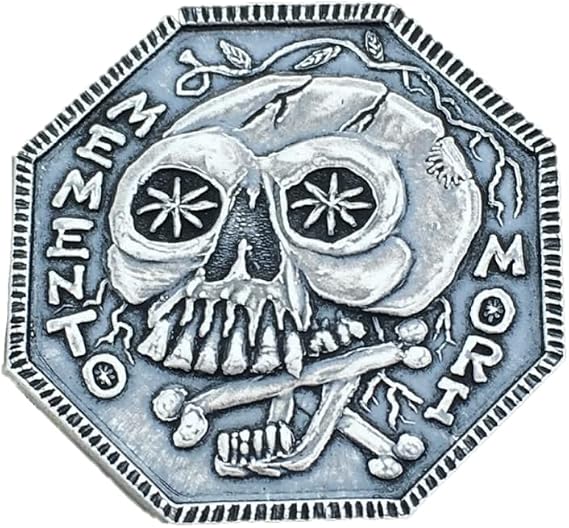 Memento Mori / Memento Vivere Silver Token