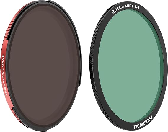 Freewell Ultra-Thin 82mm Threaded Hybrid VND/CPL & Glow Mist 1/4 Filter Bundle