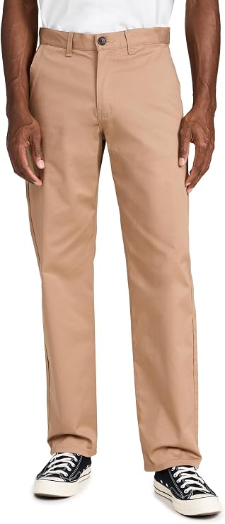 Naked & Famous Denim Men's Straight Chino Stretch Twill Trousers