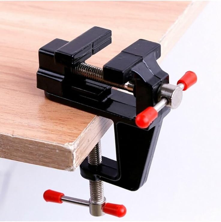 Depolife Mini Multi-Purpose Detail Work Vise Table Mount Clock Bead Processing
