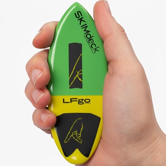 Professional Floating Finger Board Surf Skim Board for Fingers - Lucas Fink PRO Model (LF Pro)