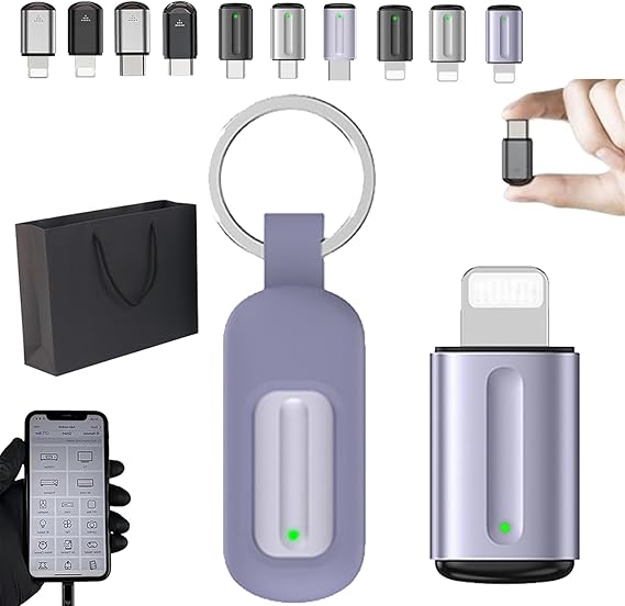 Microlord Mini Hacking Device, Microlord Hacking Device, Cyberplex Hacking Device, Micro Lord Smart Remote Control, Newly Upgraded Cyber Plex Hacking Device for iPhone and Android (Purple-L)