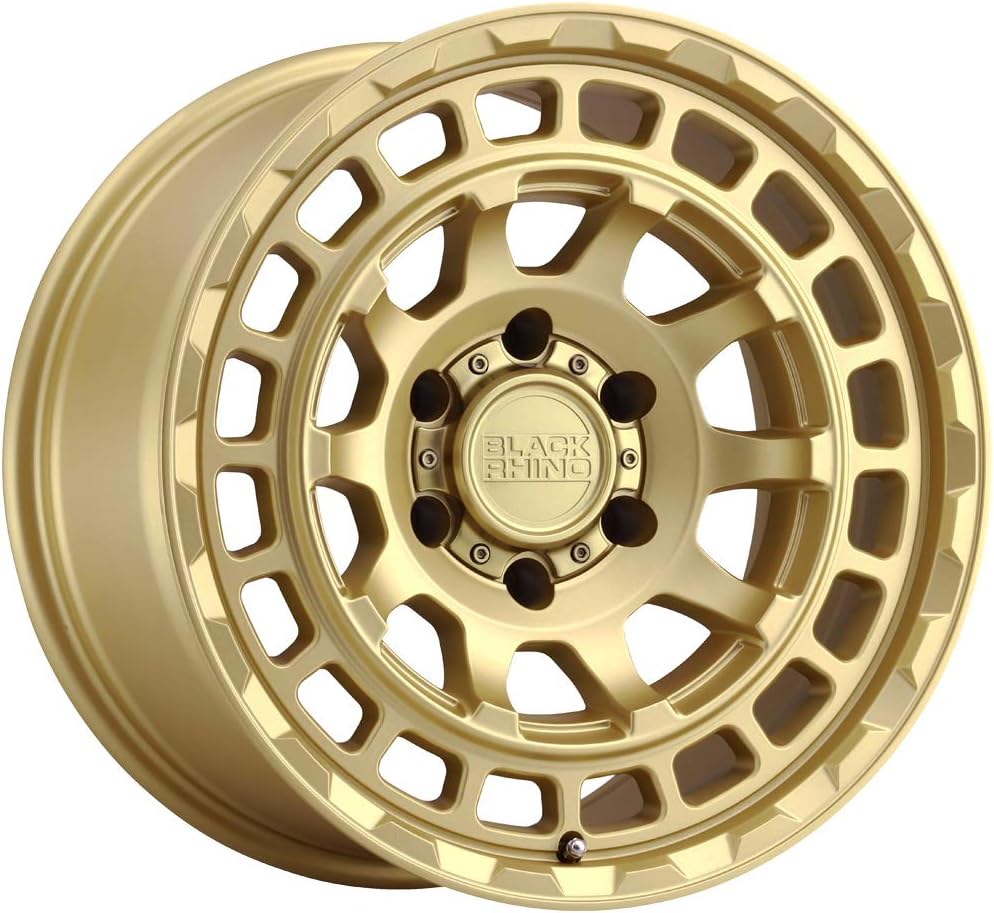Black Rhino 2095CBR126135L87 20X9.5 6X135 M-Gold 12MM Chamber