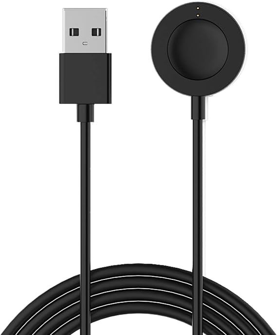 Compatible with Michael Kors Gen 4/Gen 5/Gen 6 Smart Watch Charger, 3.3ft Replacement Magnetic Charger for Michael Kors Gen 5E MKGO, Gen 5 Lexington/Bradshaw, Gen 4 Runway/Sofie/MKGO (Black)