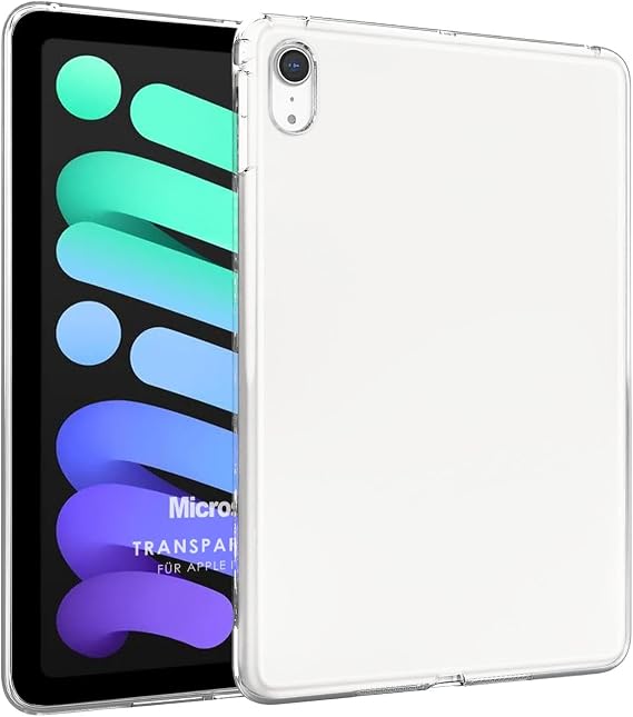 Microsonic Apple iPad Mini 7 Case (A2993-A2995) Transparent Soft Transparent [Case Compatible with iPad Mini 7 - Transparent]