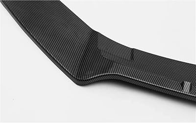 for VW Golf 7 7.5 GTI R 2014-2017 Maxton Style Car Front Bumper Splitter Spoiler Lip DiffuserCarbon Fiber Look