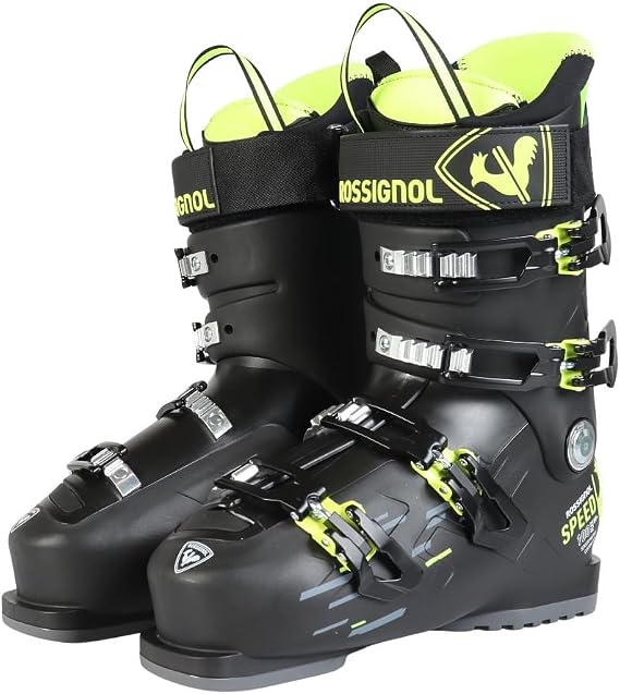 Rossignol Speed 100 HV+ Ski Boots for Men - Relaxed Fit Snow Ski Boots - Black