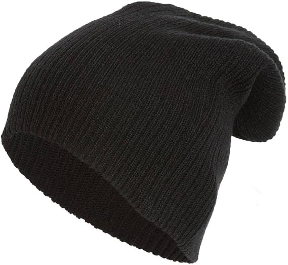 TOP HEADWEAR Rib Knit Slouch Beanie