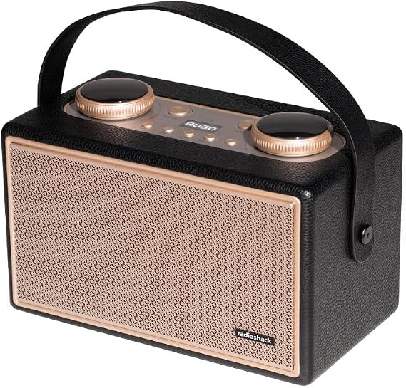RadioShack Bluetooth Retro Speaker with Microphone Input