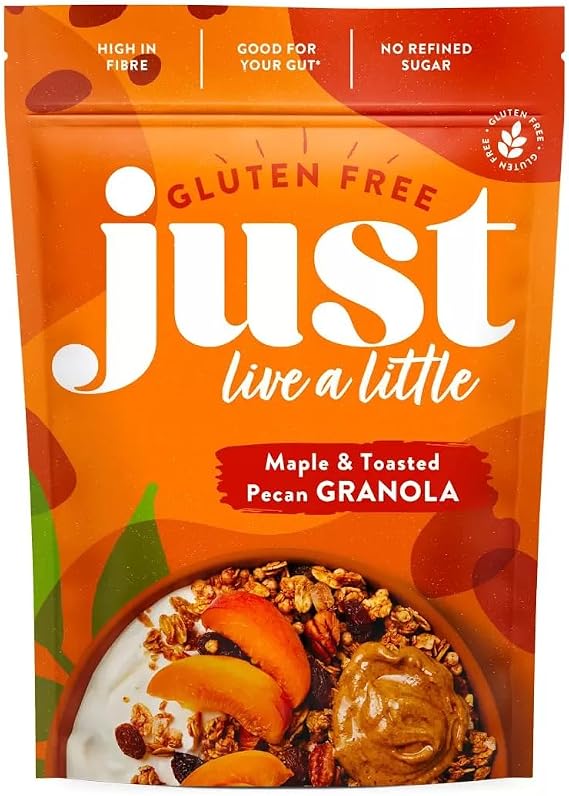 Fakhri Maple & Toasted Pecan Granola – 1.2kg | Crunchy Breakfast Cereal | High Fiber | No Refined Sugar